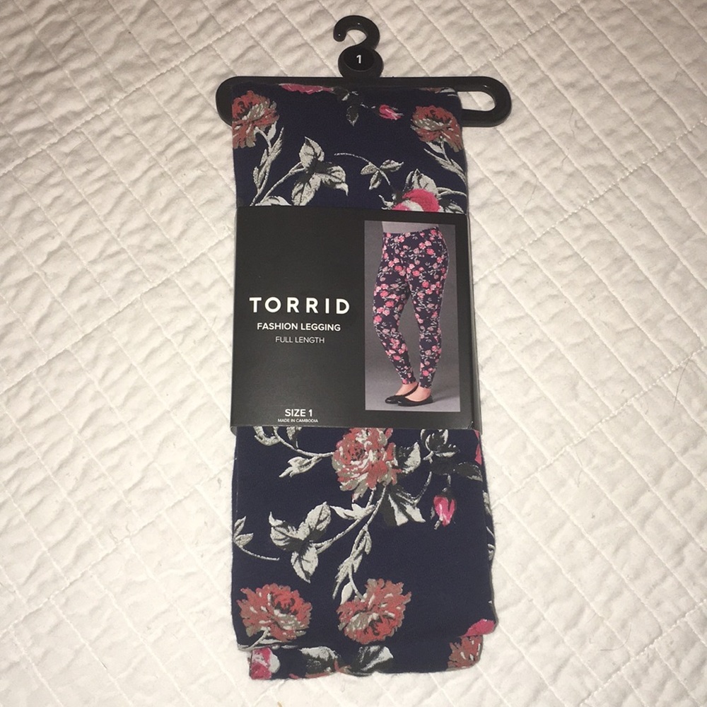 Torrid Floral Leggings